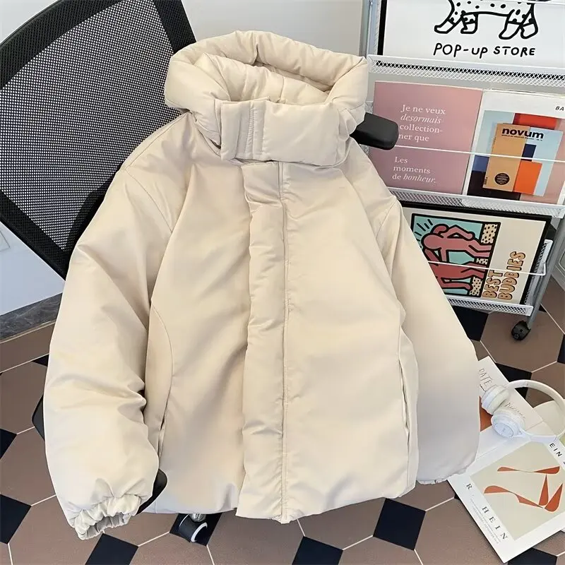 

Зимняя утепленная куртка из хлопка для мужчин, теплая, повседневная, модная, спортивная, приталенная, из полиэфирного волокна