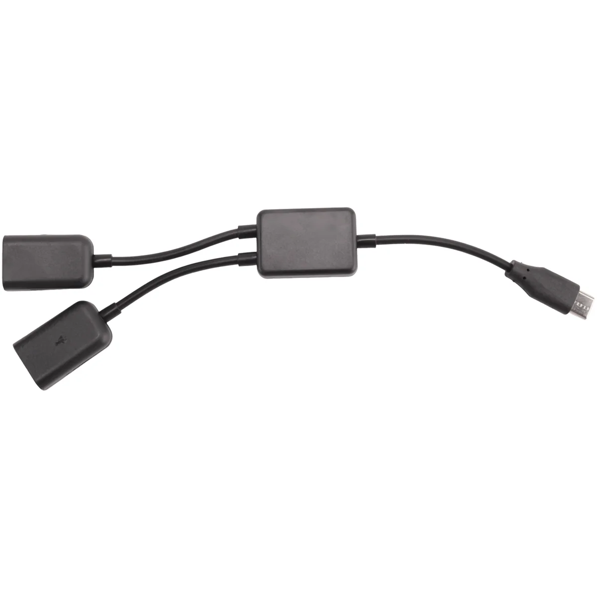 

A98TType C OTG USB «папа» на двойной 2,0 «мама» OTG зарядка 2-портовый концентратор-кабель Y-разветвитель