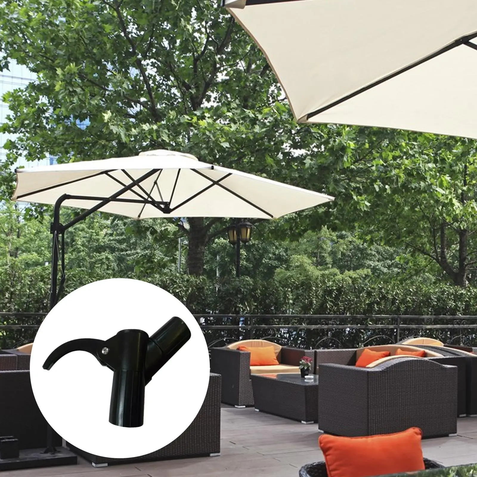 Patio Umbrella Accessories Portable Parasol Parts for Garden Balcony Picnics