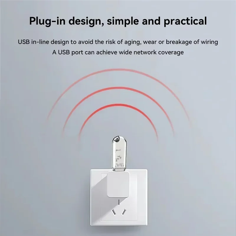 

Y45A-USB усилитель сигнала Ewelink APP Zigbee 3.0 Extender Умный дом Singal Extension