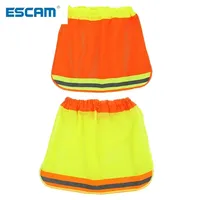 ESCAM Reflective Stripe Neck Shield Safety Hard Hat Cap Sun Shade Protective Helmets Workplace Safety