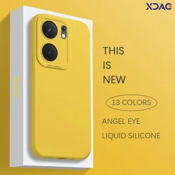 Angel Eyes Phone Case for VIVO iQOO Neo9 S Neo 9S Neo9S Pro Plus Pro+ 5G Original Liquid Silicone Gel Lens Protection Back Cover