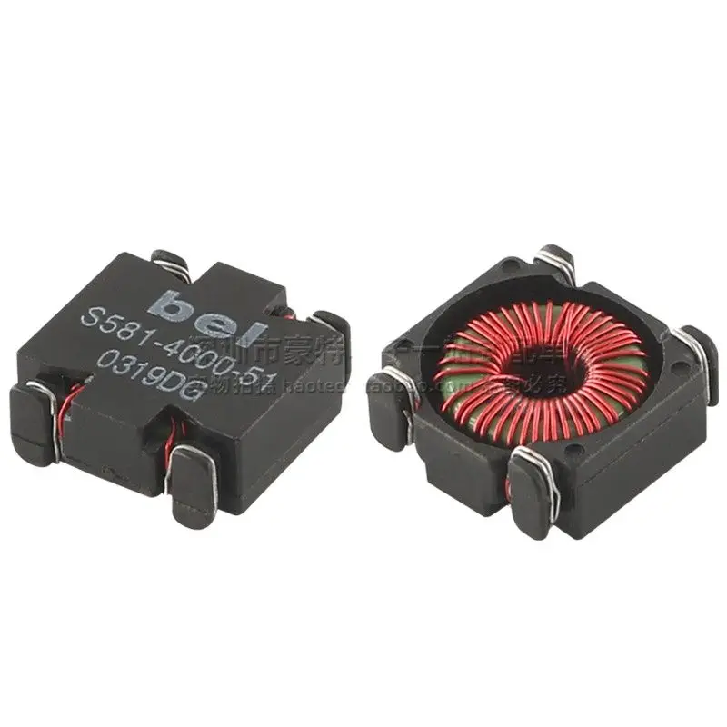 10PCS/ S581-4000-51 imported patch 1.17MH 1.22A power filter common mode inductance choke coil