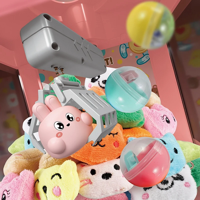 Cartoon Automatic Doll Machine Operated Electric Play Claw Game Machine Crane Machines Music Doll Toy For Kids