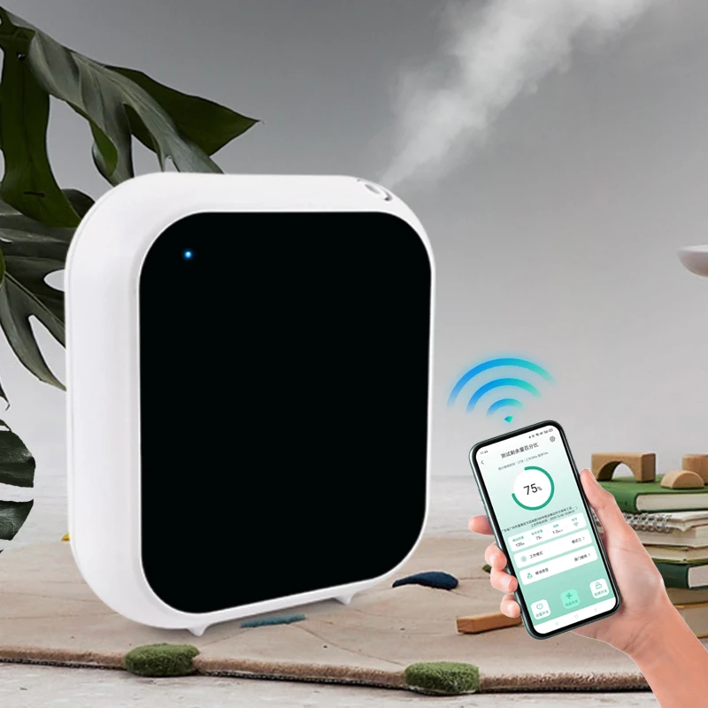 

Flavor Battery Driven Wall Mounted Air Freshener Flavor Air Diffuser Machine Hotel Flavor Diffusion