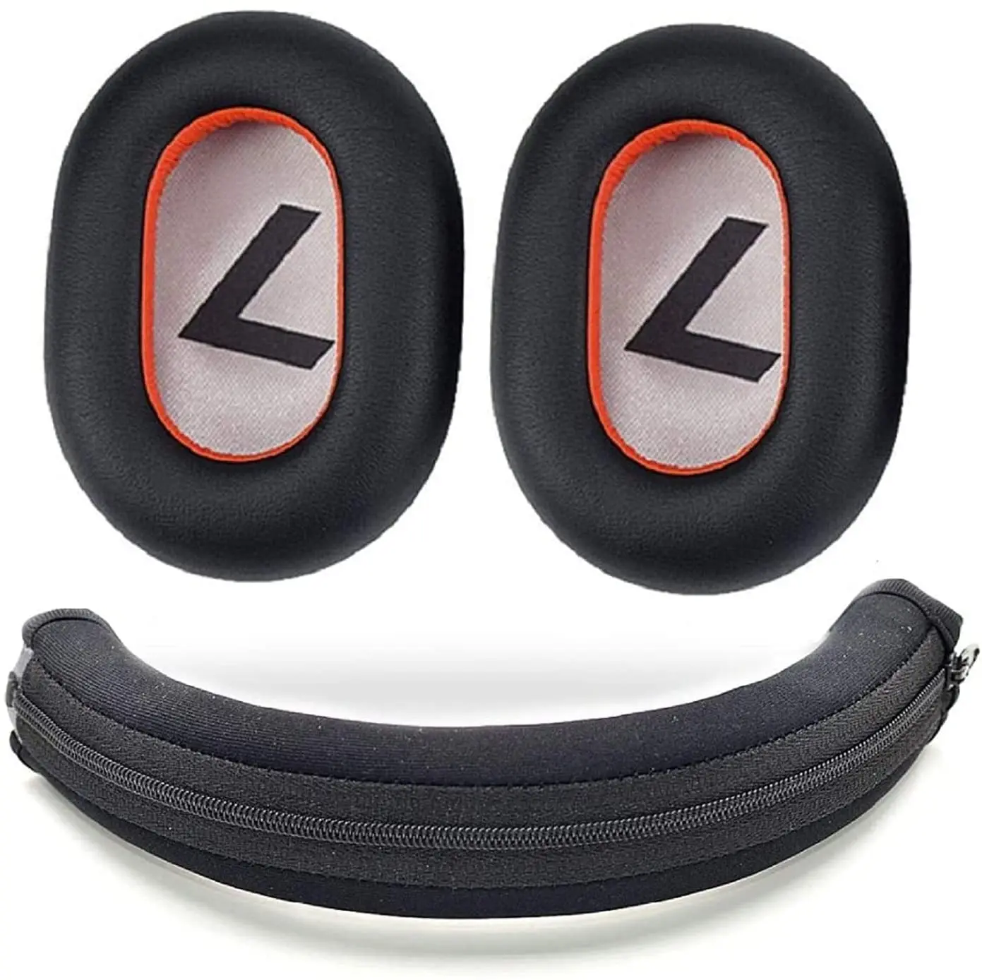 Replacement Ear Cushions Pad Earpads with Headband Set for Plantronics Backbeat Pro 2 Noise Cancelling Headphones