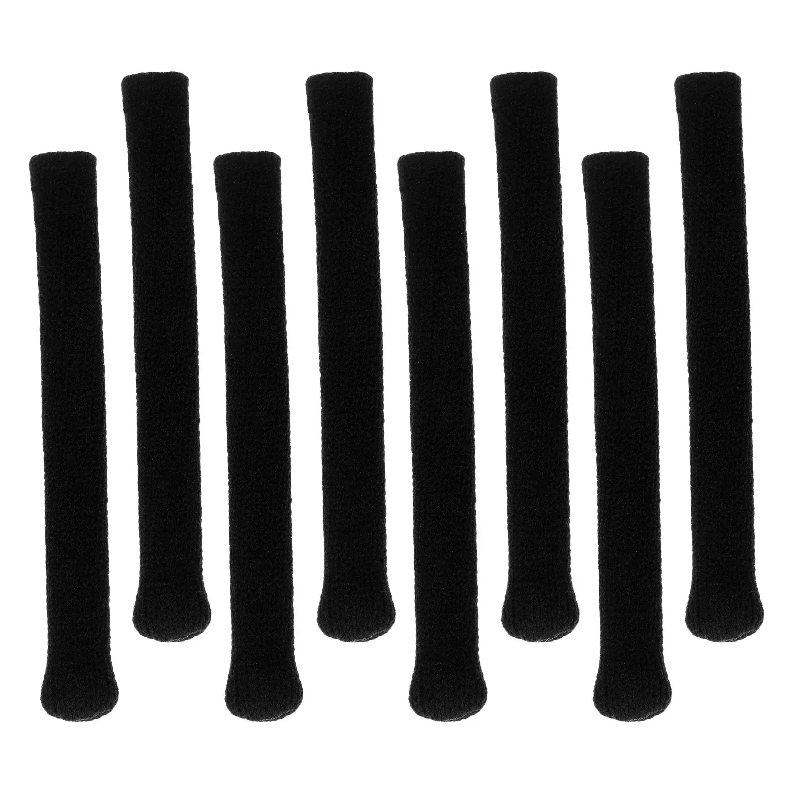 

4pcs Eyeglass Arm Cushions Soft Knitted Anti-Slip Temple Tips Sleeve For Sports Outdoor Office Use Flexible Comfortable Eyewear