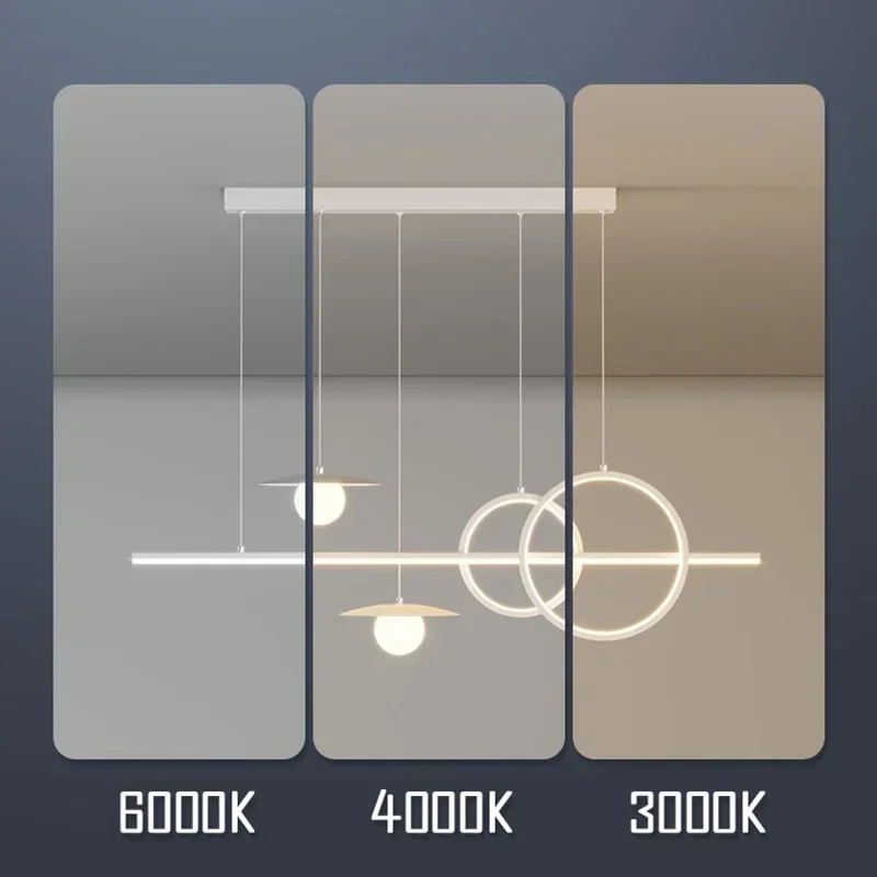 Скандинавская Минималистичная гостиная Светильник, потолок для столовой, новая современная простая студия, кафе, бар, светодиодная люстра в виде летающей блюдце