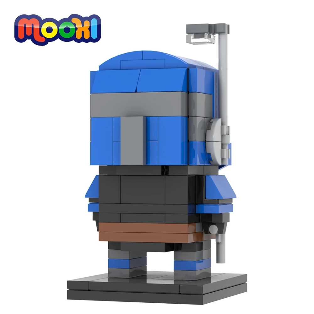 MOOXI Movie Series 151Pcs MOC Bricks Figures BrickHeadsed Building Blocks Kids Education Toys For Children Birthday Gift MOC2259