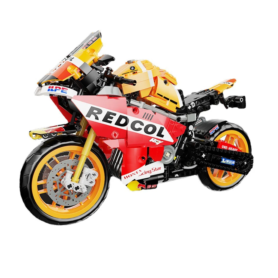 

2024 Modern High Tech Technic Honde Kawas Moto otorcycles Dirt Bike Model Building Blocks Sets Brick for Kids Toys Birthday Gift