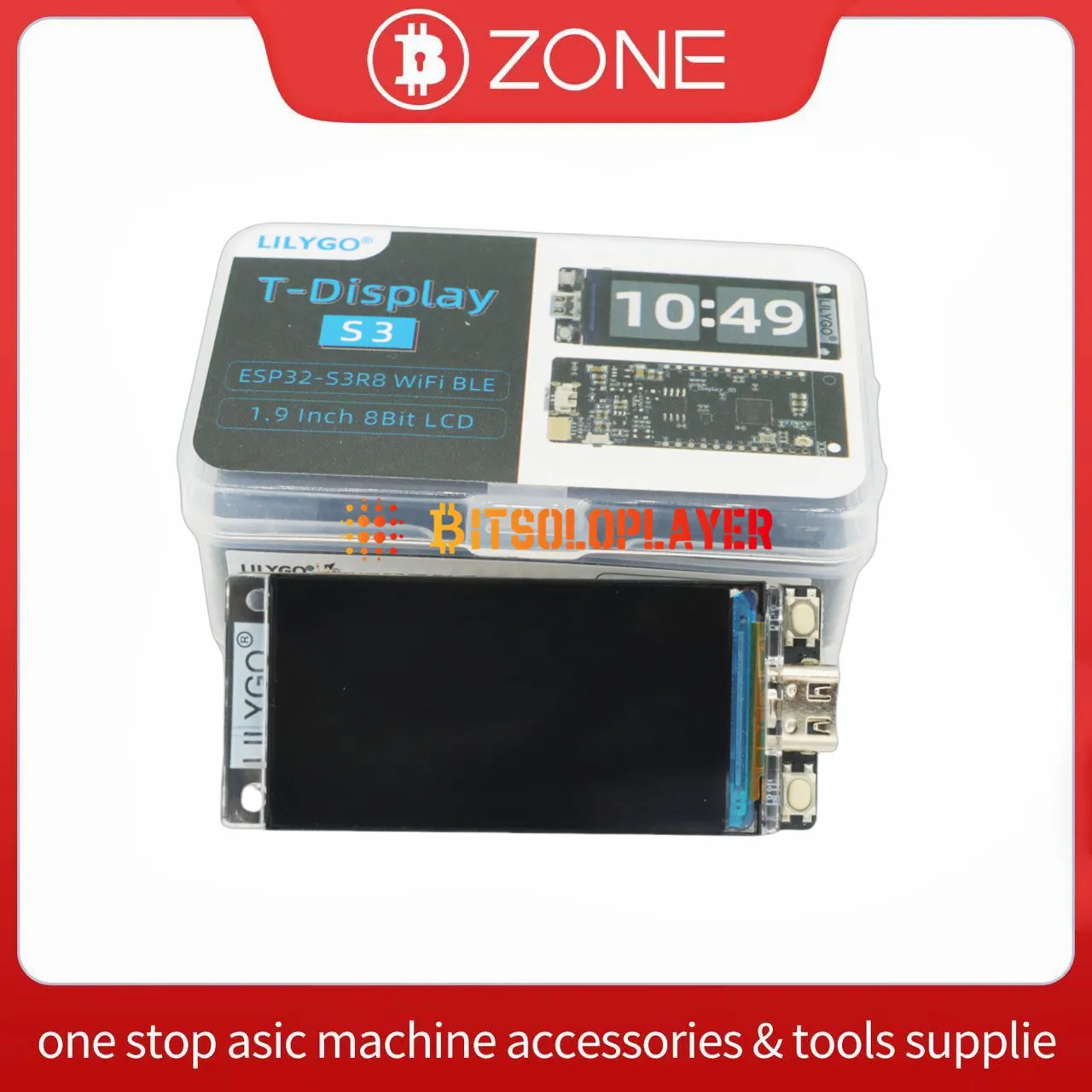 

NerdMiner T Display S3 ESP32 Screen For NerdQaxe++ 4.8t