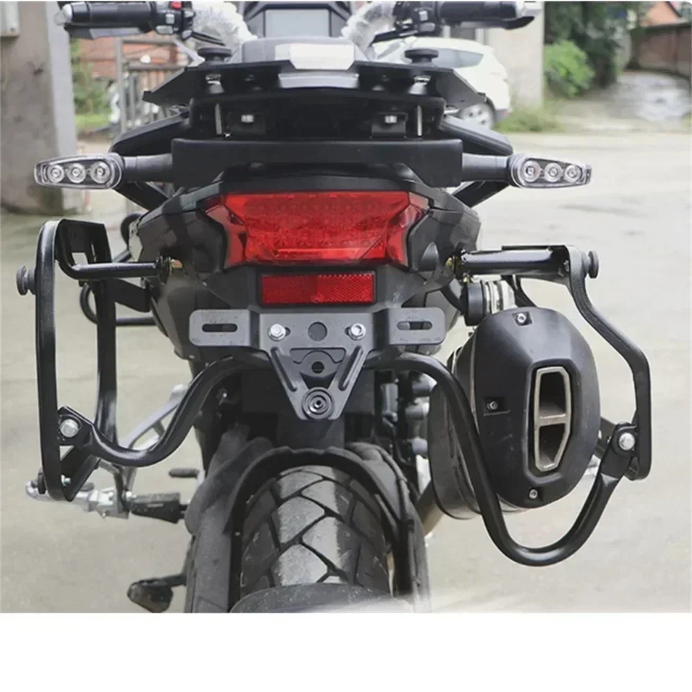 Saddlebag Support Side Luggage Box Holder Saddle Bag Bracket for Benelli TRK 502x TRK502X Aluminum alloy side box bracket