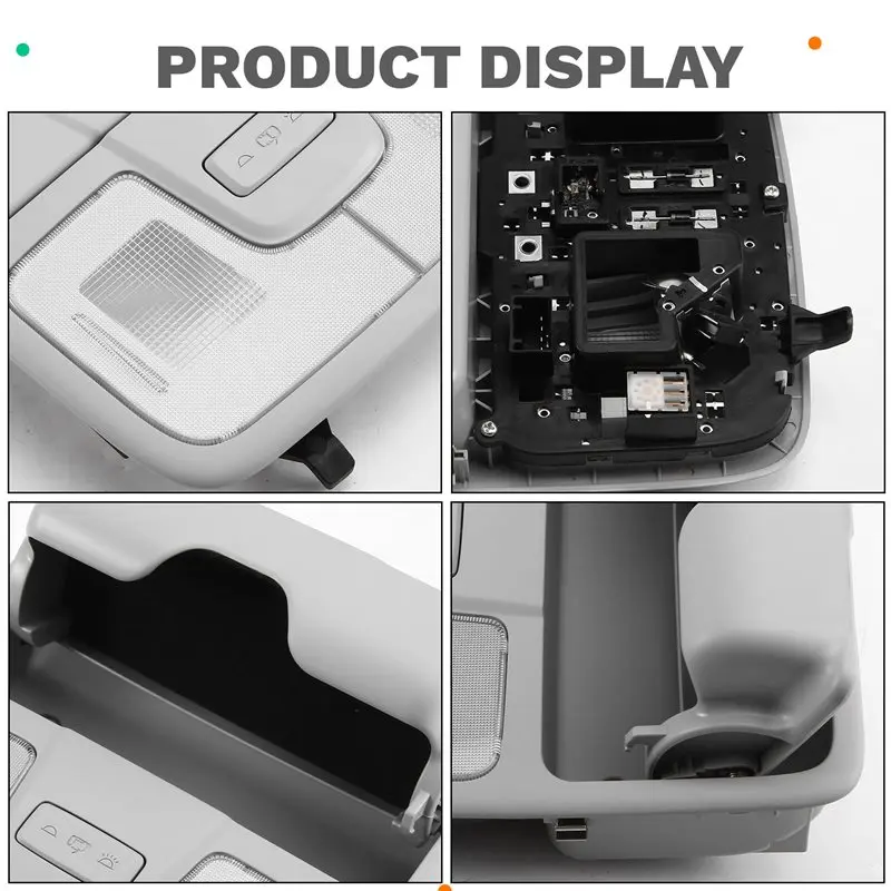 Eyeglasses Box Map Light Front Roof Reading Light Assembly Dome Light 92800-2S000 928002S000 For Ix35 Grey