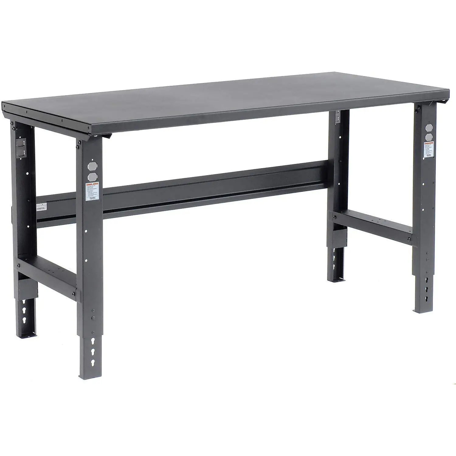 Adjustable Height Workbench C-Channel Leg, 60