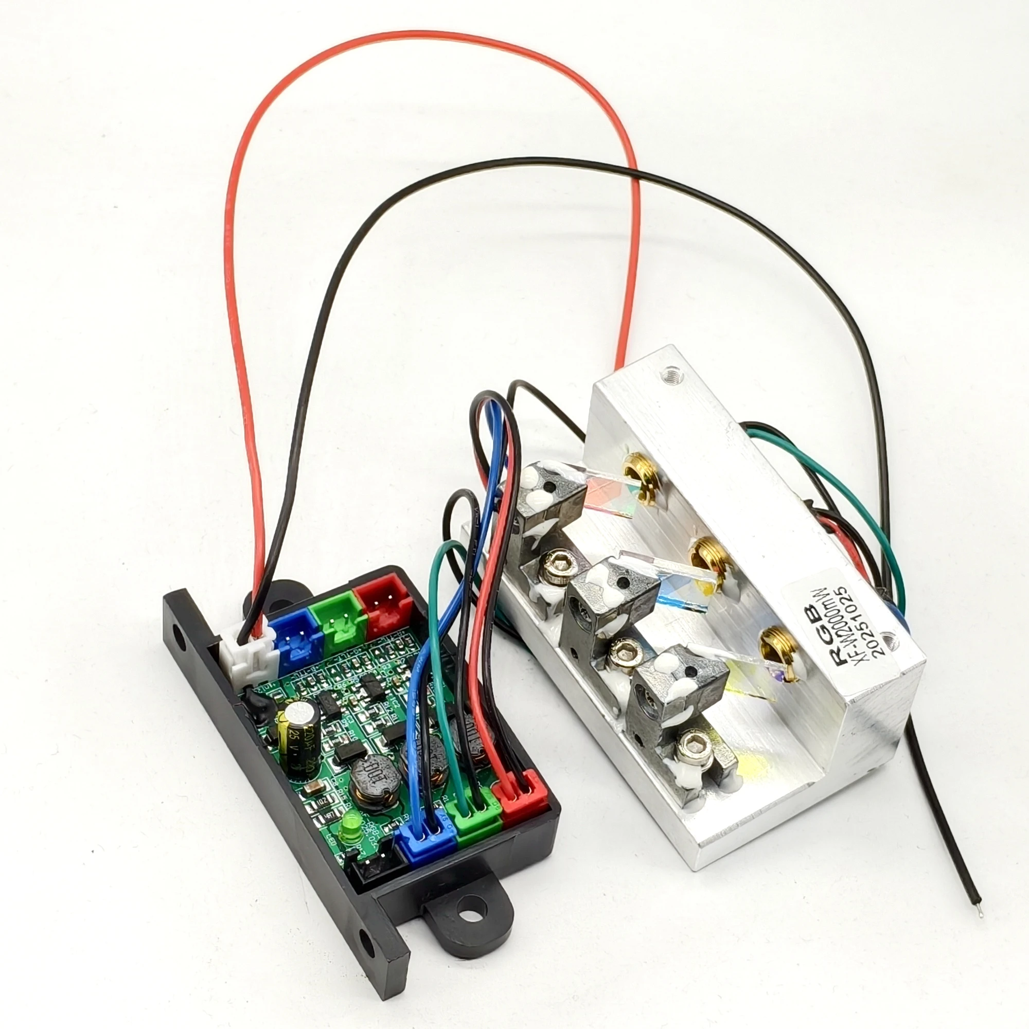 Lampu Laser Warna-warni RGB 2W Merah/Hijau/Biru Modul Laser Panggung Kontrol Analog 12V