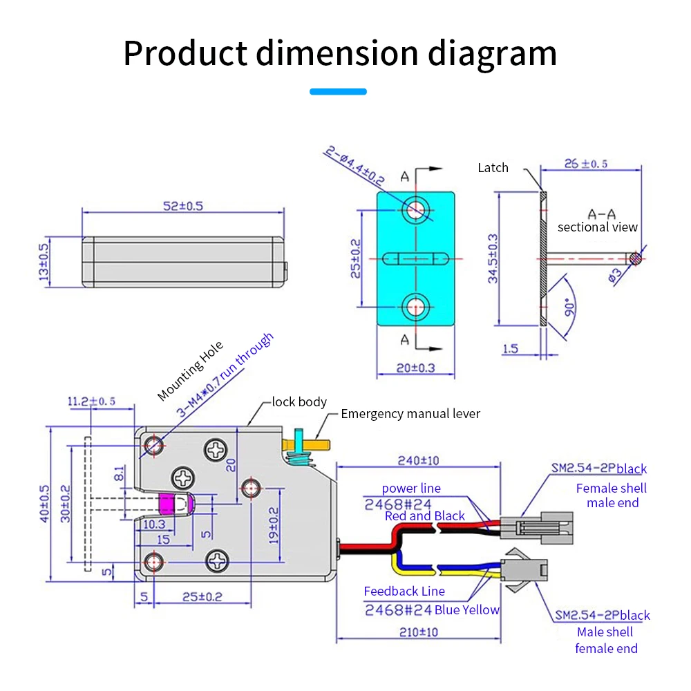 ล็อคไฟฟ้า DC 5 V/DC 12 V/DC 24V Mini ขนาดเล็ก Solenoid แม่เหล็กไฟฟ้าไฟฟ้าควบคุม Express Locker ตู้ลิ้นชักล็อค