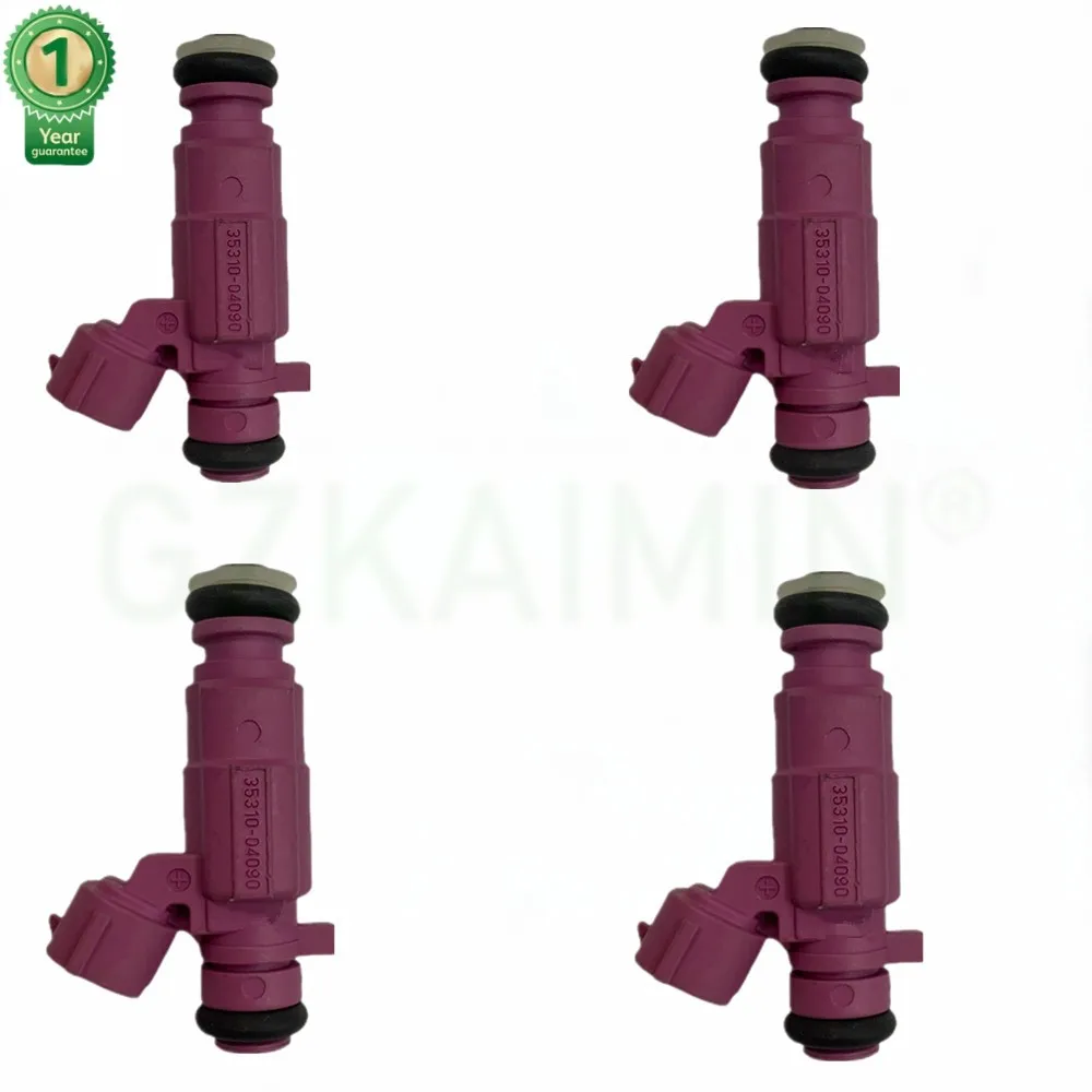 

4Pcs Fuel Injectors OEM 35310-04090 3531004090 For Hyundai