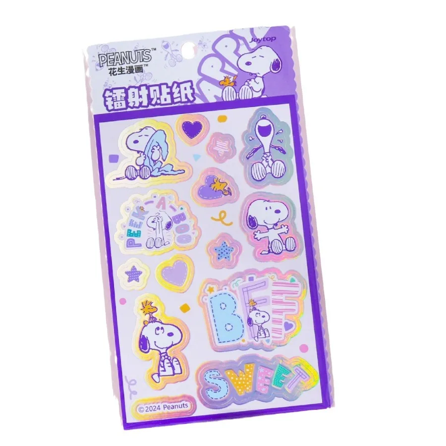 Genuinely Authorized Joytop 4pcs Cute Snoopy Laser DIY Stickers