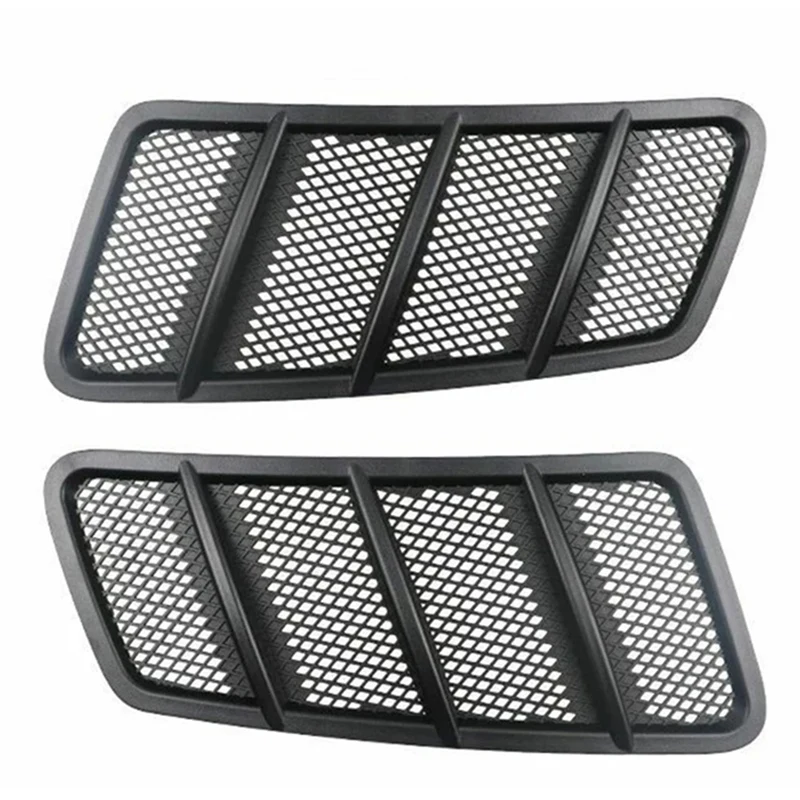 

2X Side Hood Air Vent Grille Cover For Mercedes Benz W166 GL GL350 GL450 GL550 ML ML350 ML550 2012-2015 1668800105