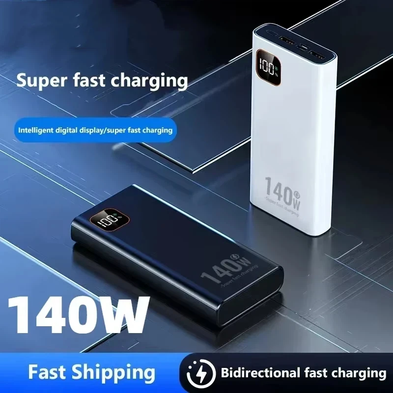140W 500000mAh Ultra Capacity Power Bank Super Fast Charging CCC Portable Battery Charger For IPhone Samsung 2026 New - view 5