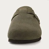 KIDMI Suede Clogs for Women Men Mules Cork Footbed Sandals With Arch Support Fashion Nonslip Outdoor Beach Slippers Home Shoes - Image 4