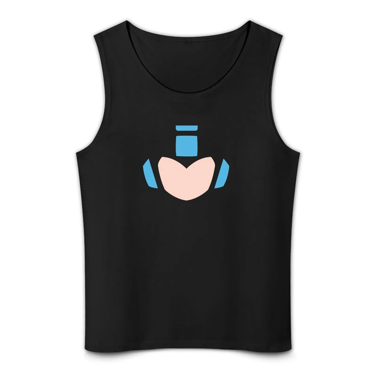 Mega Man Tank Top Men's summer t-shirt sleeveless vest men cute tops image 4