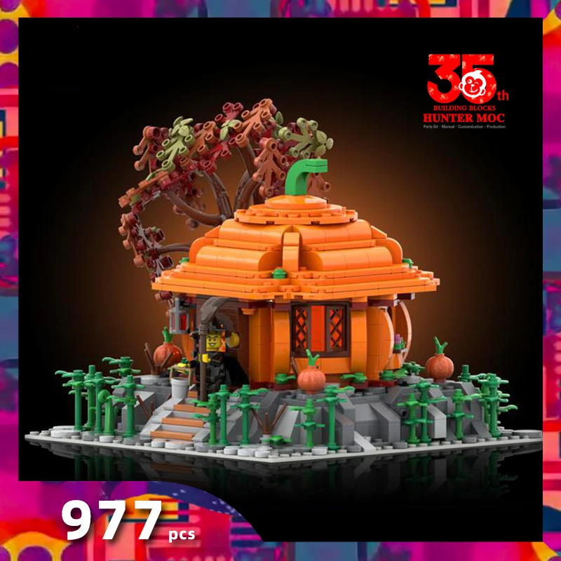 

witch block cottage bricks pumpkin blocks carriage building blocks fairy tale building blocks halloween blocks moc