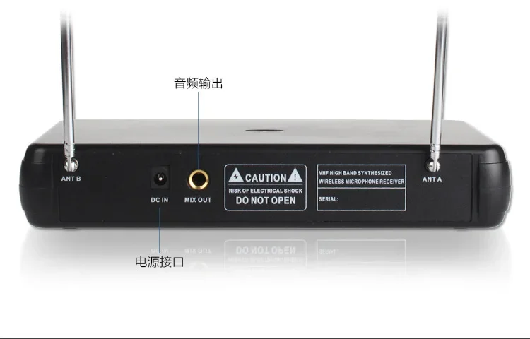 1 Paar Handheld Draadloze Microfoon Thuis Zingen Karaoke Machine Speler V2 +