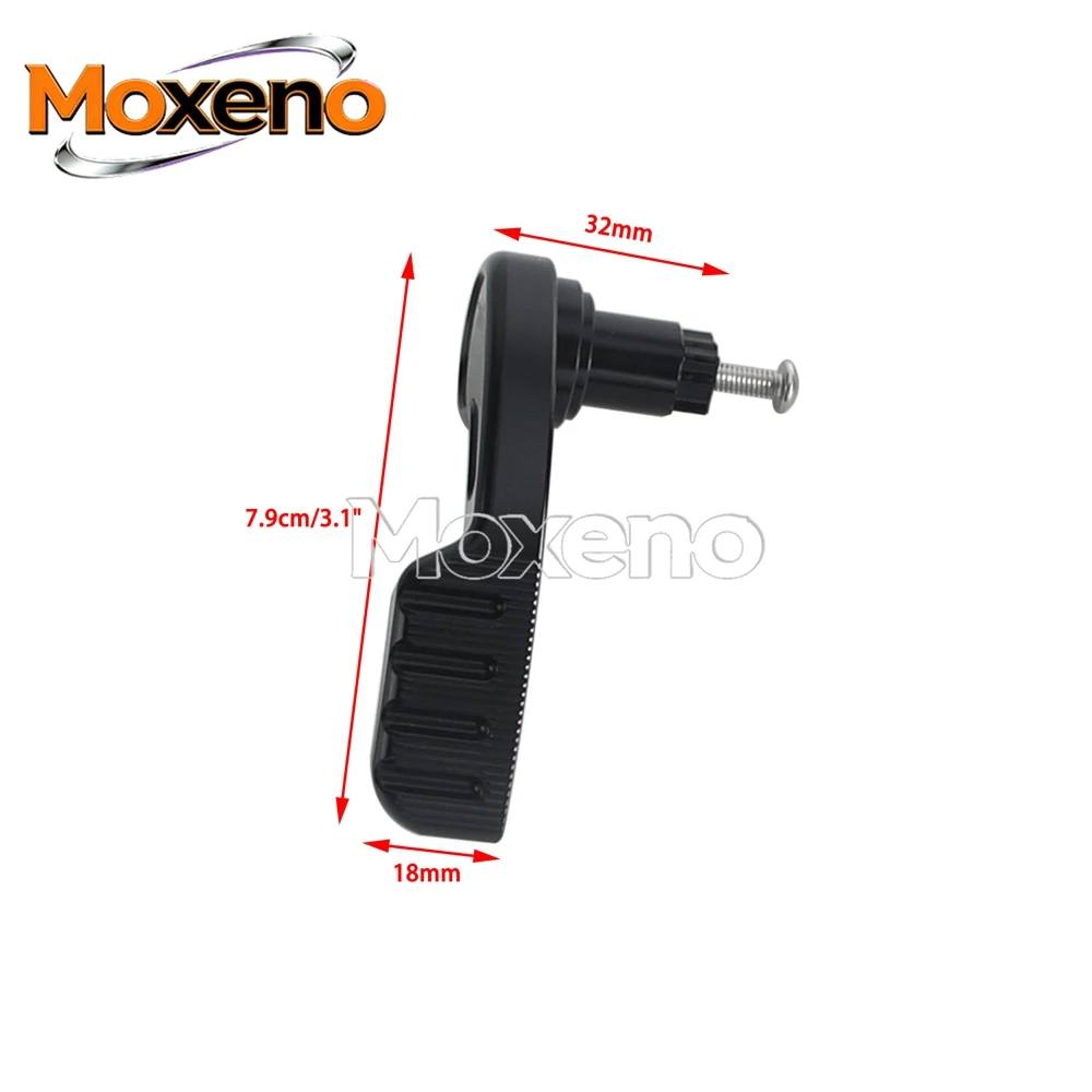 Carbon Fiber CNC T6061 Aluminum Upper Saddlebag Latch Kit Saddlebag Lid Lifters Lever 8 Colors For Harley Road King Special