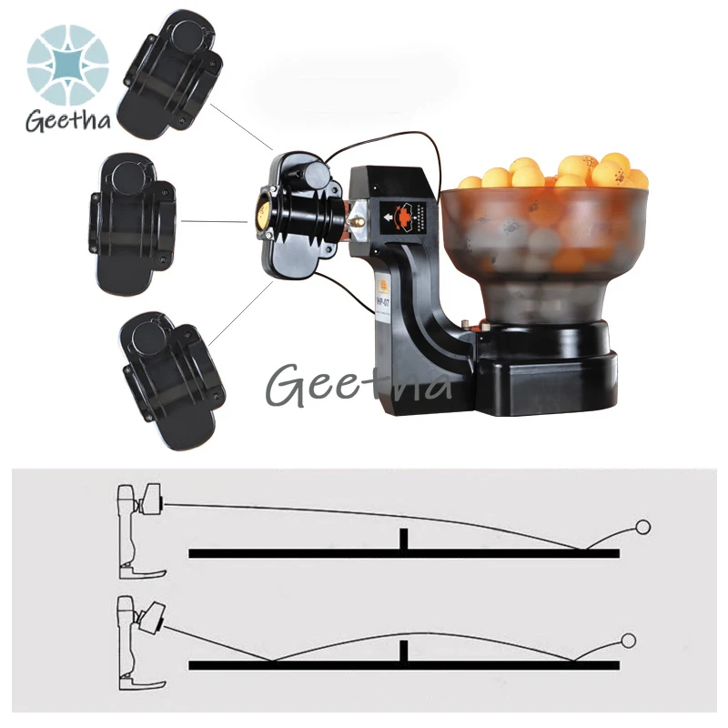 HP-07 Мяч для пинг-понга Профессиональный робот для пинг-понга