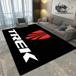 Bicycle brand logo printed carpet fashion home decoration non -slip carpet photography propsmal area rug birthday gift