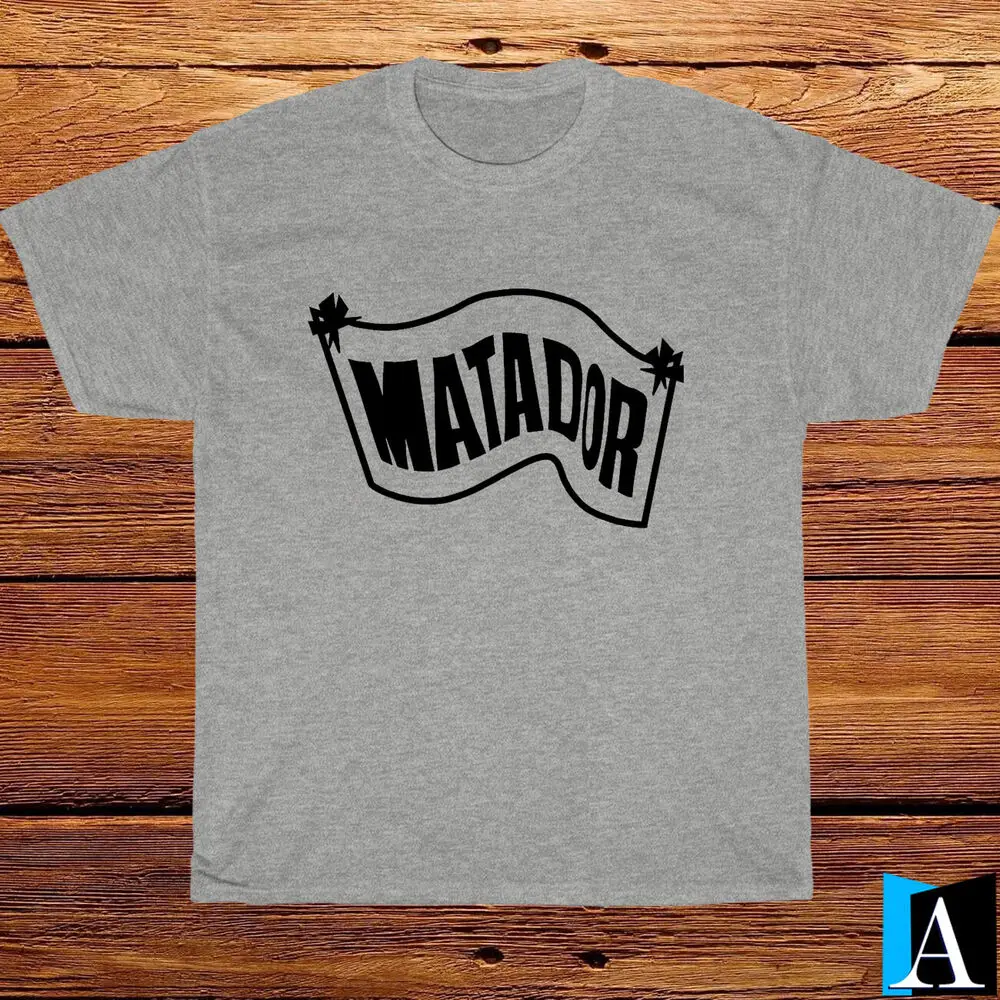 Shirt Matador Records Artists Label Logo Black/White/Grey/Navy T-Shirt S-3XL