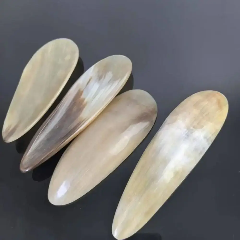 Professional Cow Horns Buffalo Horn Gua Sha Natural No Stress Design Gua Sha Massage Tool Gua Sha Massager Home