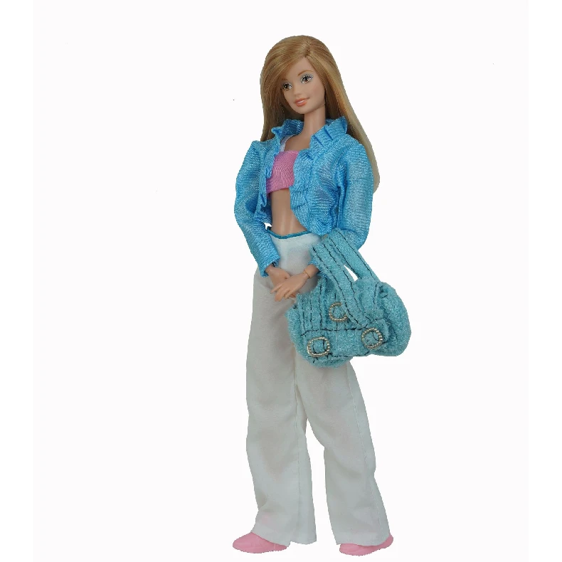 12 Zoll 30 cm Puppenkleidung, handgefertigt, lässiger Stil, Puppen-Outfit, geeignet für BJD-Puppen, modisches Kostüm-Set, Kawaii, Hauspuppe, DIY-Spielzeug – Detail 36