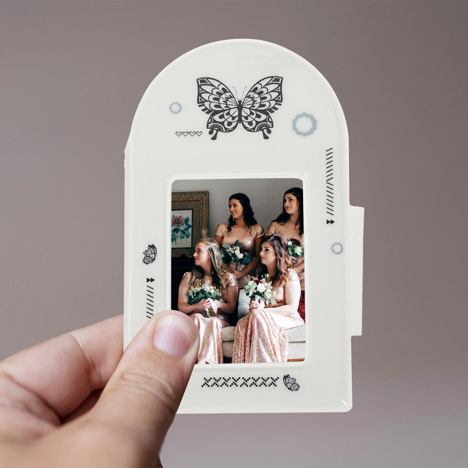 Маленький фотоальбом, портативный держатель для фотографий из ПВХ для фотографий, открыток, семейных воспоминаний для скрапбукинга своими руками, мини-альбом для фотокарт, подарок на память