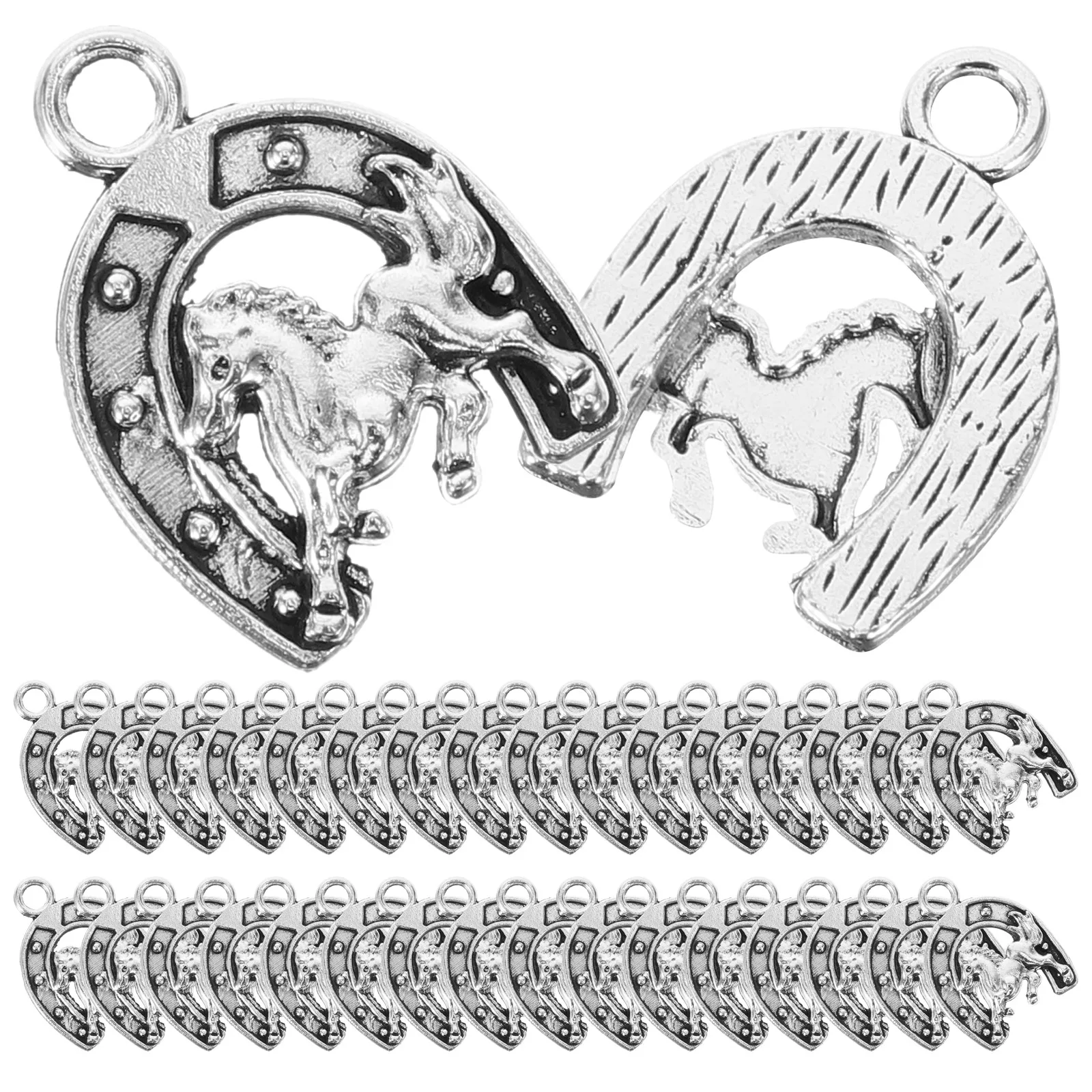 

Western Cowboy Pendant Diy Keychain Horse Pendants Jewelry Making Charms Jewellery Crafts Accessories Accessory