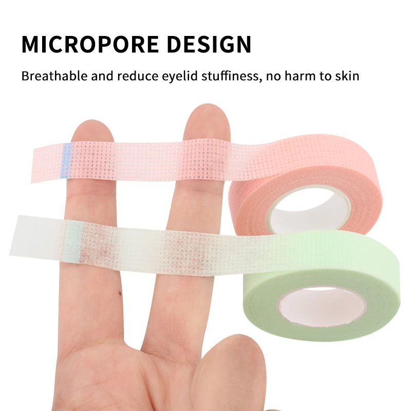 3 pcs Eyelashes Extension เทป PE กาวเครื่องมือ Under Eye Pads สําหรับ Micropore Lashes Grafting อุปกรณ์ Lash ยกเทป