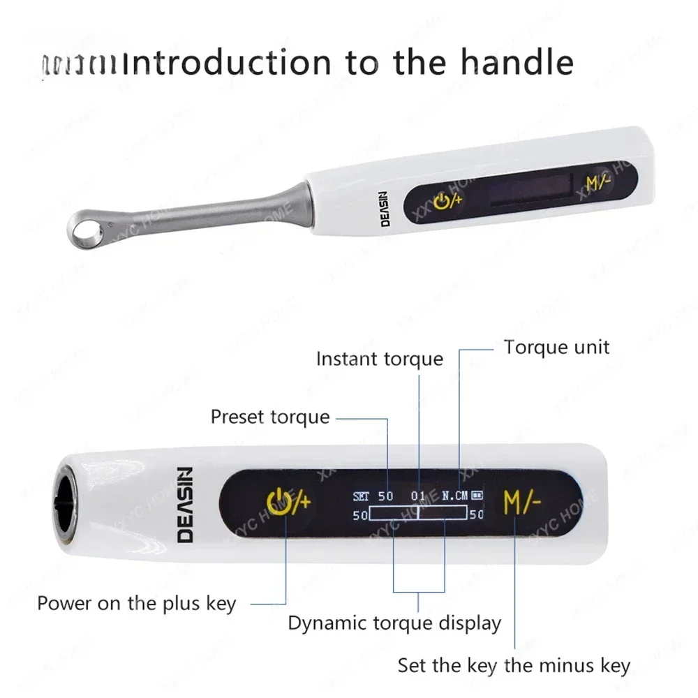 Electric Implant Surgical Manual Kit Implant Tool With 16 Screw Drivers Dental Implant Torque Wrench Dental Equipment