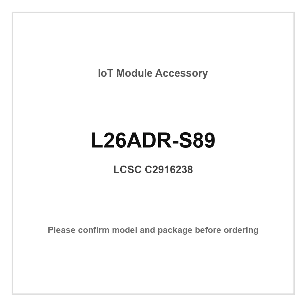 1pcs L26ADR-S89 SMD 16x12.3mm 1.57542GHz 1.6025625GHz 1.561098GHz RF Wireless Communication Module