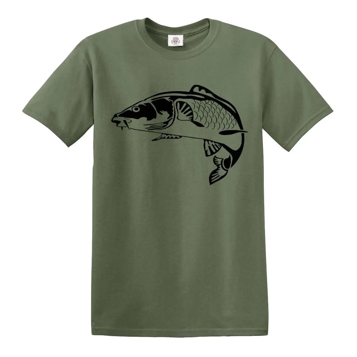 Футболка для ловли карпа кои, рыбак, большой карп, камуфляжный подарок, футболка для ловли карпа