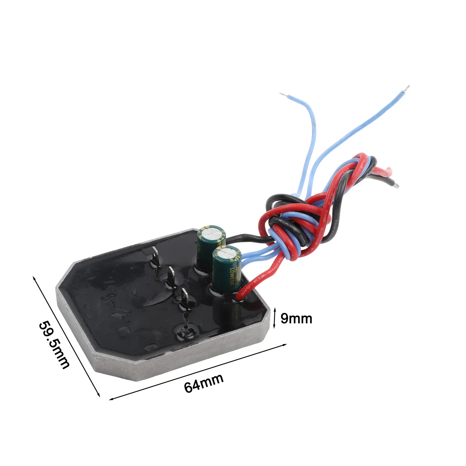

2.52*2.34*0.35 In Electric Chain Saw Chainsaw Control Board Accessory Tool Chain Saw Parts Battery Powered Saw