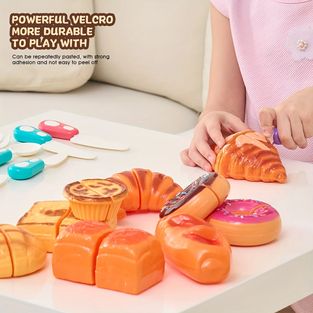 Küchensimulationsspielzeug-Set – Brot- und Kuchenschneider für Rollenspiele, Weihnachten, Halloween, Thanksgiving, Geburtstagsgeschenke