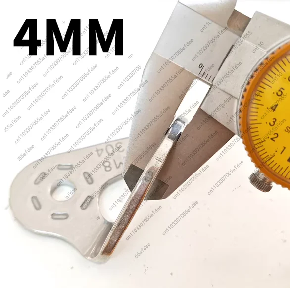 5pcs stainless steel rock anchor plates m12, new anti-rotation, detachable anchor points, expansion bolt safety rope fixator