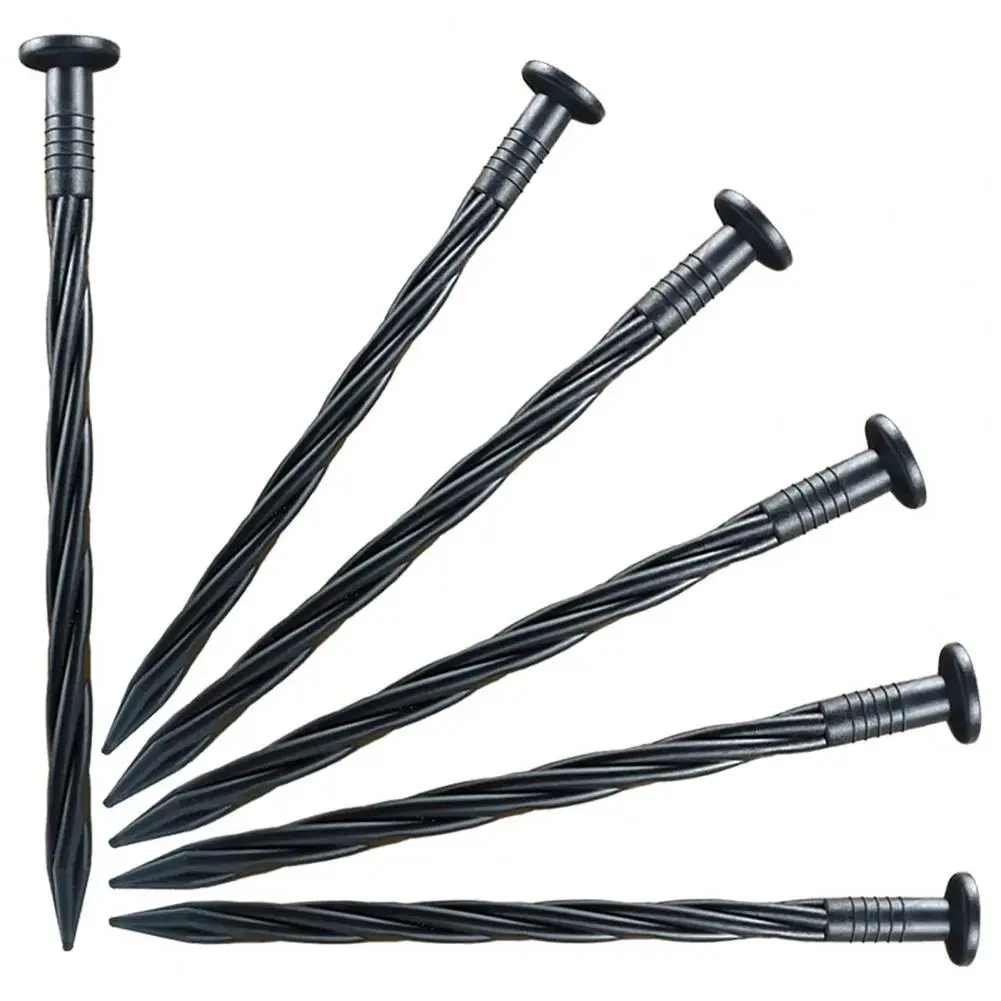 50Pcs Edging Spike Sharp Tip Heavy Duty Fix Anti-rust Impact Resistance Edging Stake Garden Tool