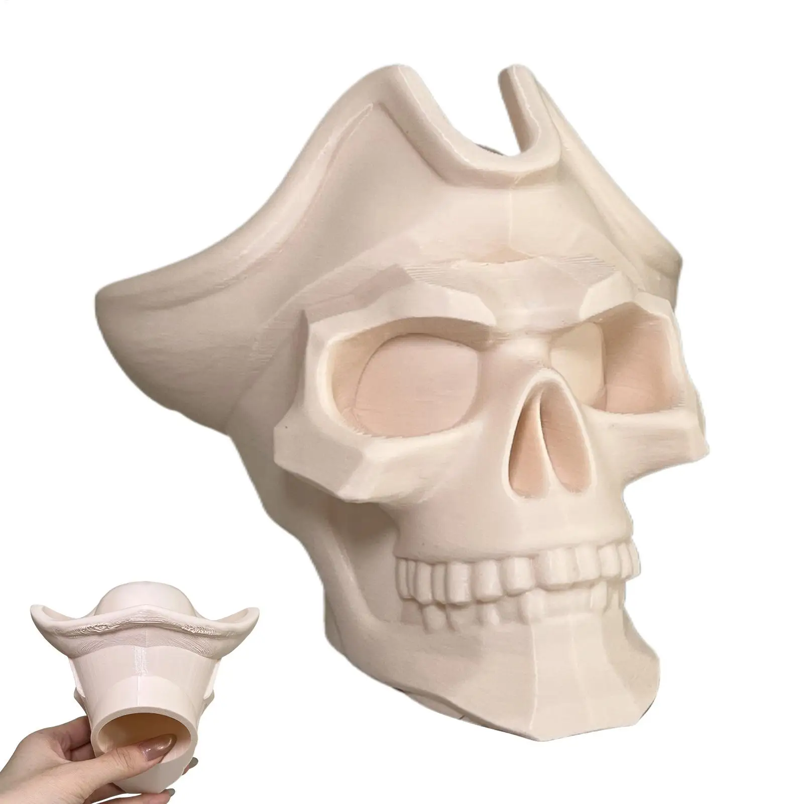 

Trailer Hitch Cover 3D Pirate Captain Skull Cap Replacement Towing Hitch Ball Protective Cover For Car SUV Truck RV