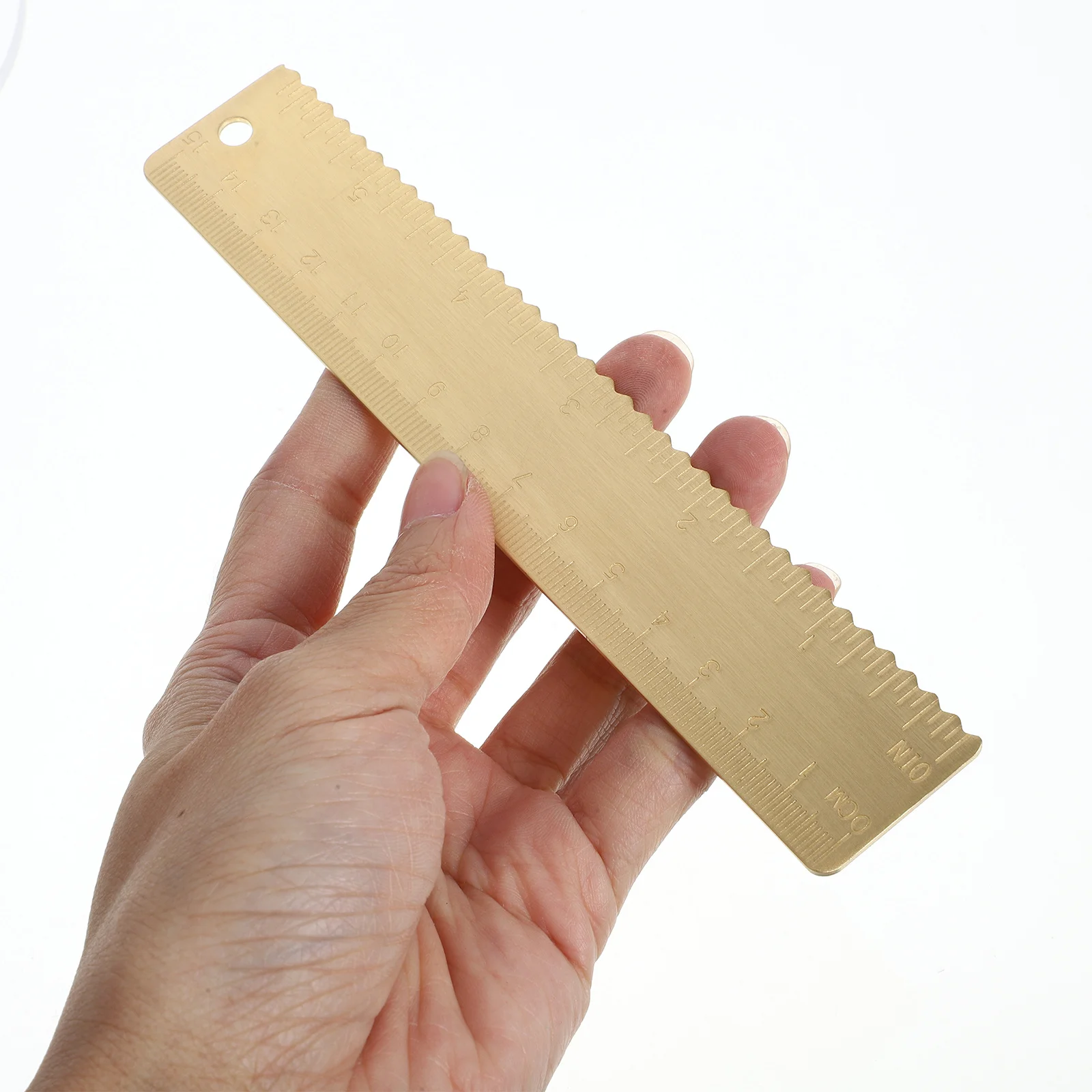 مسطرة مقياس نحاسية 30 سم أداة صياغة احترافية للطلاب قياس الرسم مستلزمات المكتب العمارة الرياضيات حافة مستقيمة