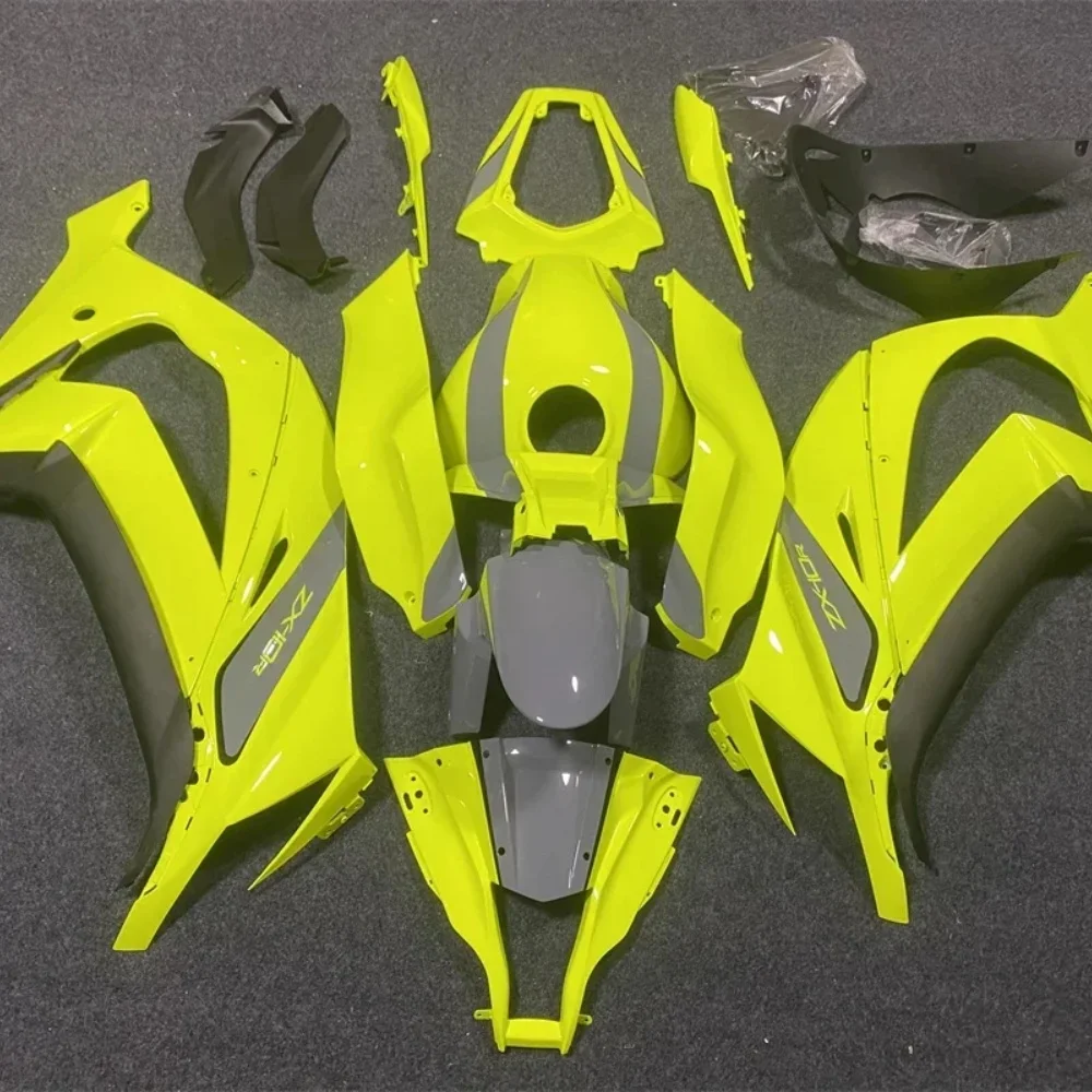 

For Kawasaki ZX10R ZX-10R 2011-2015 Motorcycle Plastic Fairing Kit, zx-10r 10R 11 12 13 14 15ABS Body Fluorescent yellow Fairing