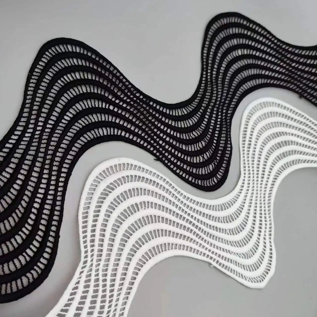 8 Rows Hollow Lace Curvilinear Sewing Lace 10cm Width Fashion lace