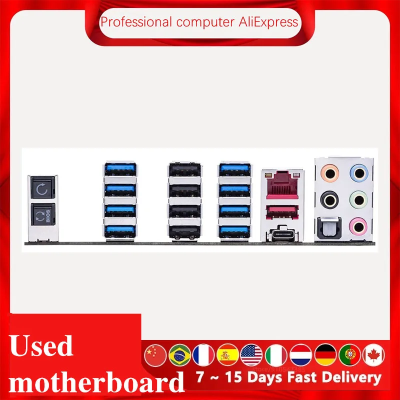 Carte mère ASUS ROG CROSSHAIR VI HERO, composant PC, socket AM4 DDR4, pour ordinateur de bureau AMD Xsuspec, PCI-E 3.0