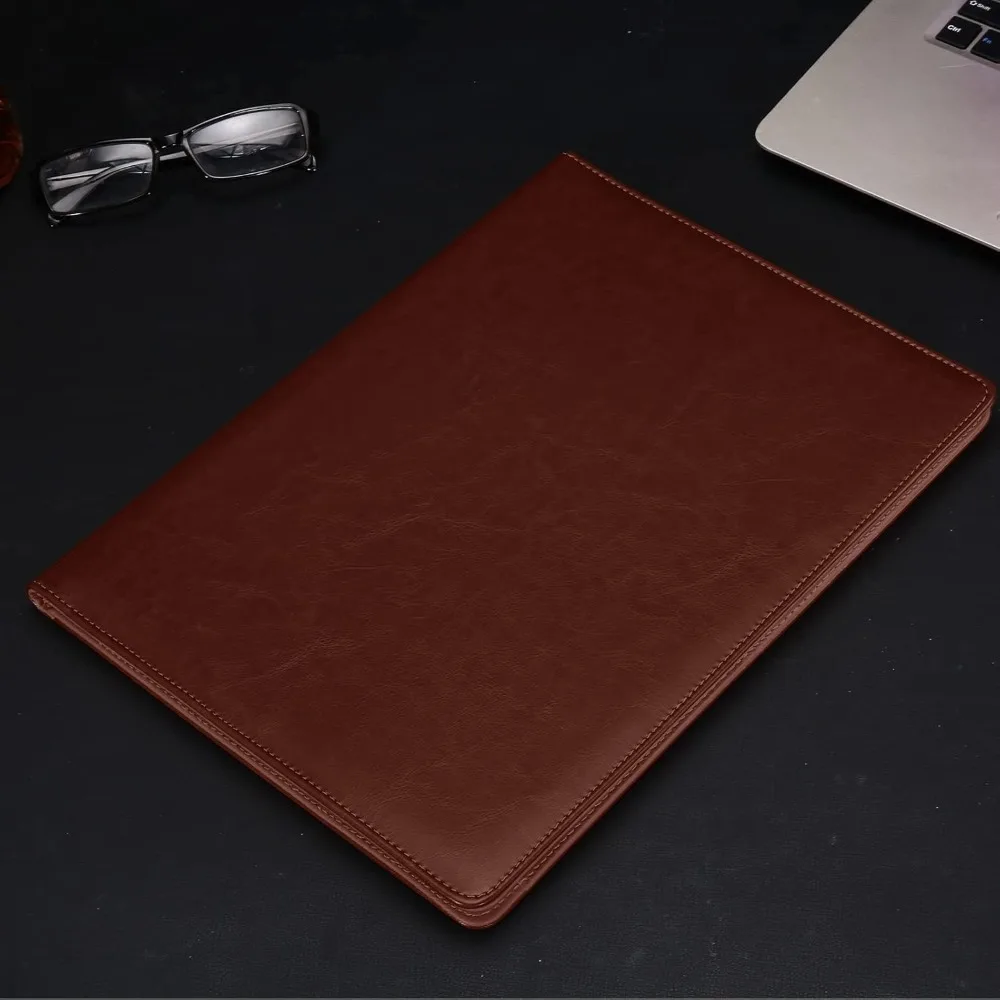 مجلد محفظة Padfolio/Resume وسيم، منظم مستندات الاجتماع/المؤتمرات وحامل بطاقات العمل، محفظة A4 Binder & O